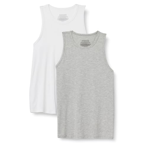 Amazon Essentials Maglietta Intima Modal Uomo, Pacco da 2