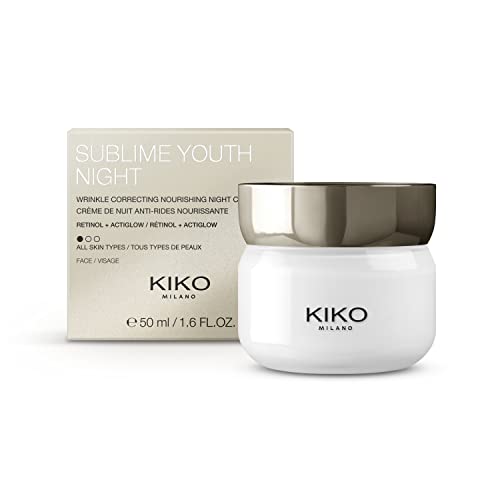 KIKO Milano Sublime Youth Night Crema Notte Anti Rughe Nutriente Retinolo