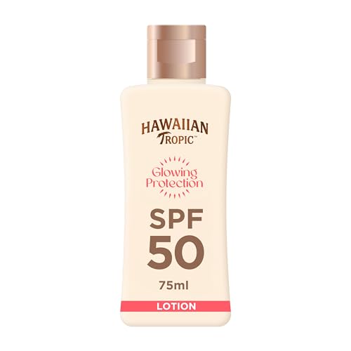 Hawaiian Tropic Lozione Solare SPF 50 Illuminante 75 ml