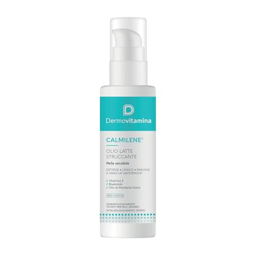 Dermovitamina Calmilene Olio Latte Struccante Viso e Occhi 100ml