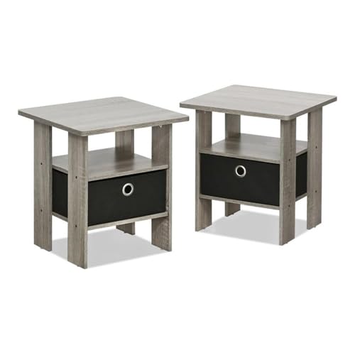 Furinno Andrey tavolino comodino con cassetto portaoggetti