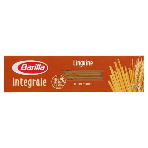 Barilla Pasta Linguine Integrali di Grano Duro, 500g