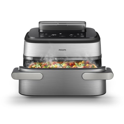 Philips Airfryer Serie 5000 SteamFry Doppio Scomparto 3L+6L