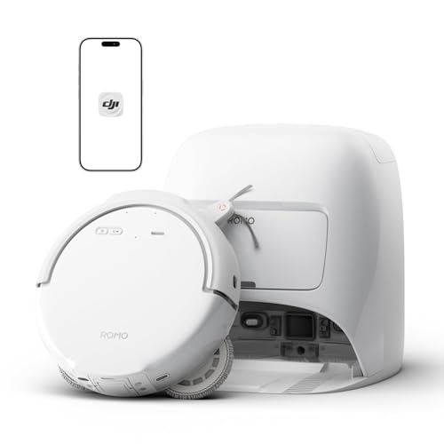 DJI ROMO S Robot Aspirapolvere Lavapavimenti