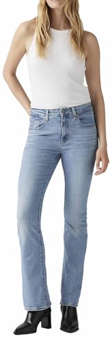 Levi's 725 High Rise Bootcut Jeans Donna Blu Wave Light