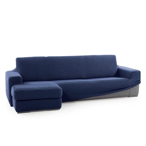 SOFASKINS Copridivano Chaise Longue Braccio Sinistro Corto Marino