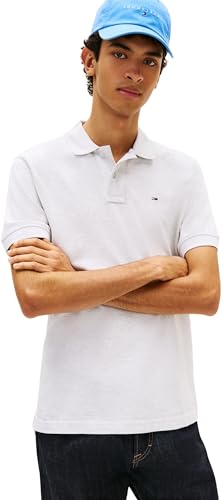 Tommy Jeans Uomo Maglietta Polo Essential Regular Fit