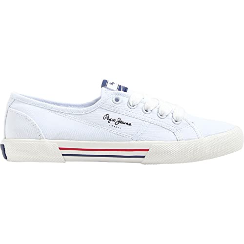 Pepe Jeans London Brady Basic W Sneaker pelle donna