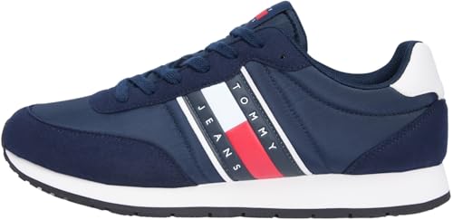Tommy Jeans Uomo Sneakers Running Classic Runner con Lacci