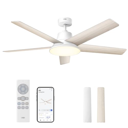 DREO Ventilatore da Soffitto Smart con Luce 132 cm