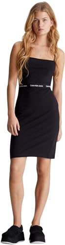 Calvin Klein Abito Donna Logo Elastic Strappy Spalline