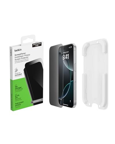 Belkin ScreenForce InvisiGlass Privacy per iPhone 17 Pro Max