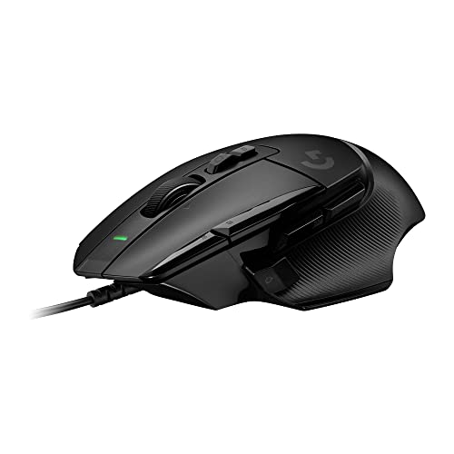 Logitech G G502 X Mouse Gaming Cablato - Switch Principali Ottico-Meccanici Ibridi LIGHTFORCE, Sensore per Gaming HERO 25K, Compatibile con PC
