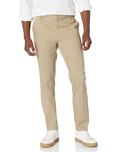 Amazon Essentials Pantaloni Chino Elasticizzati Uomo