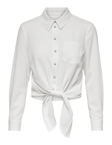 Only ONLLECEY LS Knot DNM Shirt Noos Camicia da Donna