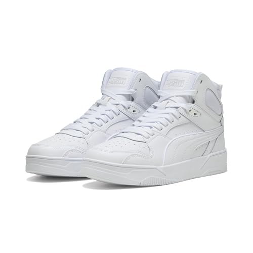 PUMA Rbd Break Mid Sneaker Bianco Freddo Grigio Chiaro Nero