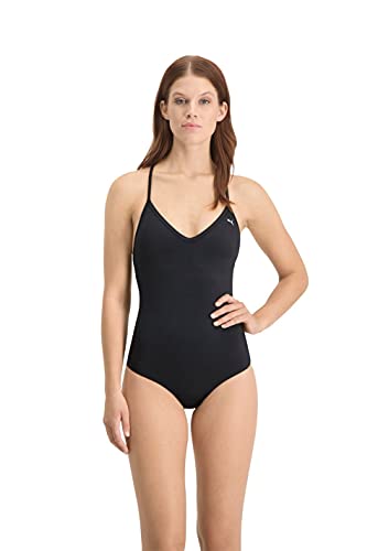 PUMA SWIM WOMEN V-NECK CROSSBACK SWIMSUIT 1P - C: