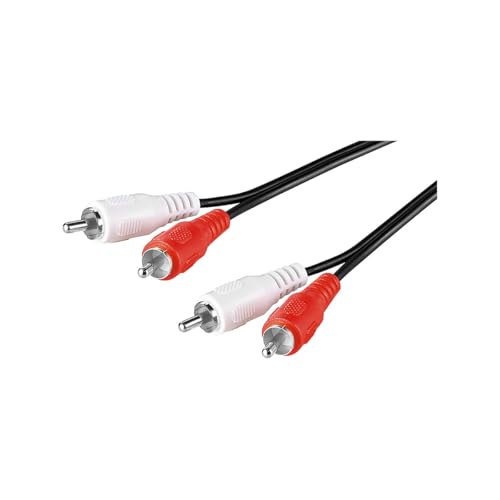Goobay Cavo Collegamento Stereo 2 RCA 15m
