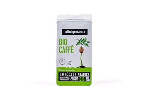 Biocaffè 100% Arabica Biologico Macinato per Moka, 250 g