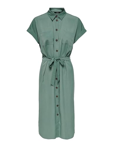 Onlhannover S/S Shirt Dress Noos Wvn Vestito Donna Laurel Wreath