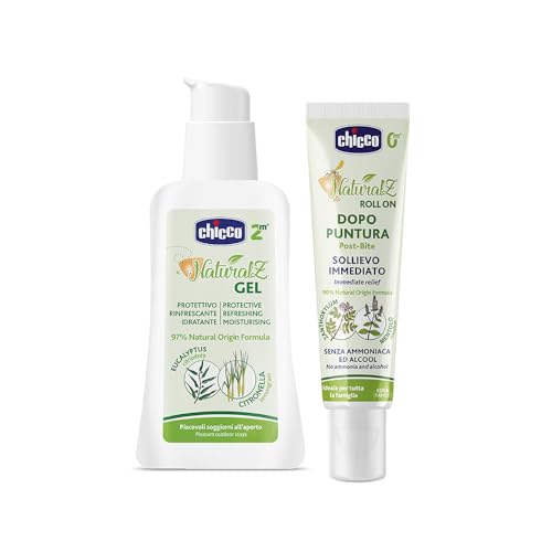 Chicco Set Protezione Insetti Gel 60 ml + Roll On 10 ml