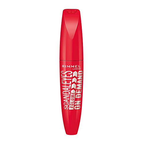 Rimmel London Mascara ScandalEyes Volume on Demand, Mascara Volume Modulabile, Nero