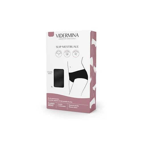 Vidermina Slip Mestruali Vita Bassa, 3 strati, flusso medio