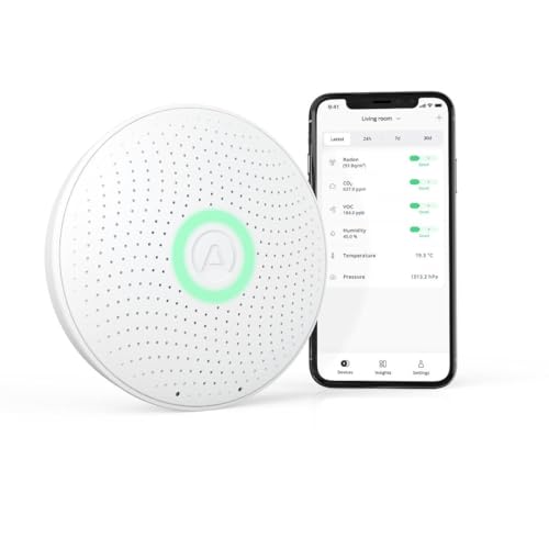 Airthings 2930 Wave Plus Monitor Radon e Qualità Aria
