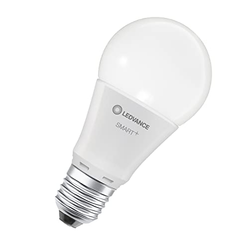 LEDVANCE Lampada LED intelligente con tecnologia WiFi, attacco E27, dimmerabile, bianco caldo (2700 K), sostituisce le lampade a incandescenza