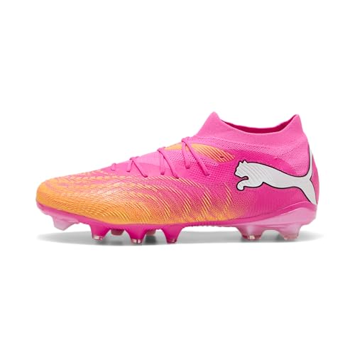 PUMA Scarpa da Calcio Unisex Future 9 Match FG/AG, Gioiello Blu-Blu Icy