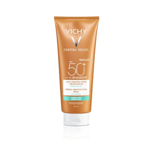 Vichy Capital Soleil Latte Idratante Fresco Viso e Corpo SPF50+ 300 ml