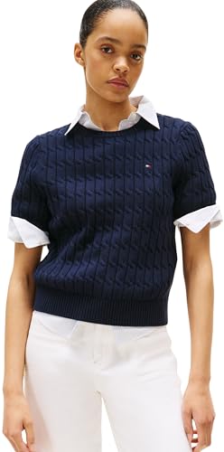 Tommy Hilfiger, Pullover a Maniche corte, Donna