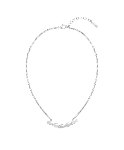 Lacoste Collana Donna Collezione Crocodile in Acciaio Inossidabile