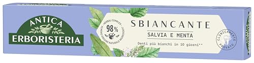 Antica Erboristeria Dentifricio Sbiancante Salvia e Menta 75 ml