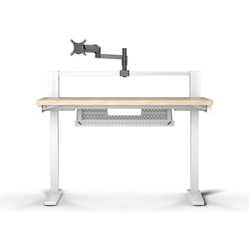 CORSAIR Platform:4 Scrivania Gaming 120x76 cm Pino Bianco