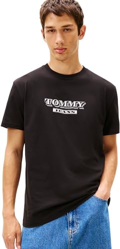 Tommy Jeans Tjm Reg Bills Font SS Tee Ext