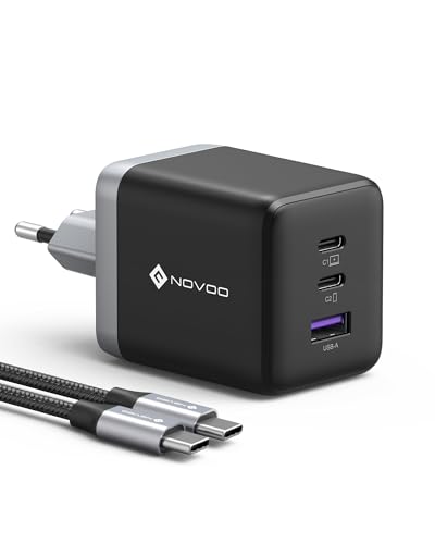 NOVOO Caricatore USB-C 100W GaN III 3 Porte