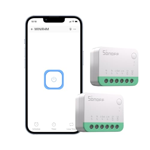 SONOFF Matter Interruttore intelligente, mini modulo Wifi fai-da-te, supporto Alexa, Google Home