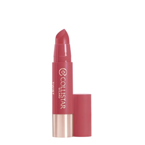 Collistar Twist Balmy Gloss, Gloss Idratante e Rimpolpante, Idratazione fino a 20H, con Acido Ialuronico, Ultra-Brillante, Tratto Preciso come un Rossetto, n.