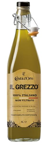 Costa d'Oro, Olio Extravergine di Oliva non Filtrato, 1L