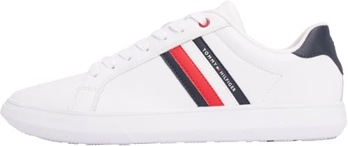 Tommy Hilfiger Uomo Sneakers con Suola Preformata Essential Leather Cupsole in Pelle