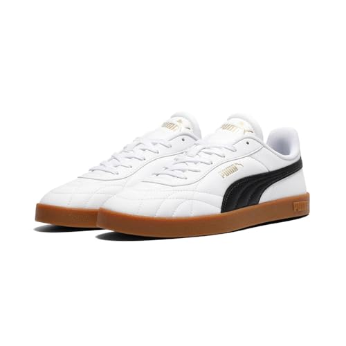 PUMA Club II Indoor Sneaker Bianco Nero-Gomma
