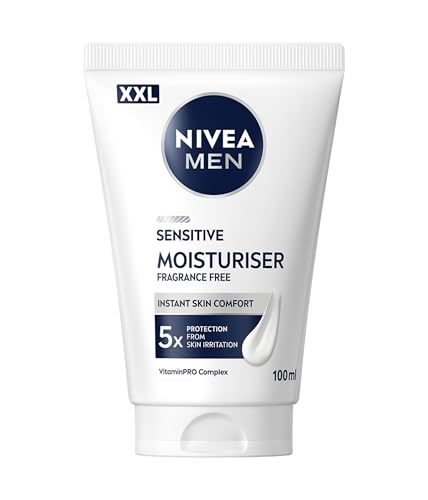 Nivea Men Sensitive Crema Idratante Viso Uomo, 100 ml