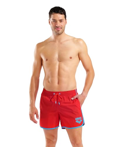 ARENA Pantaloncino Mare da Uomo Big Logo Borders