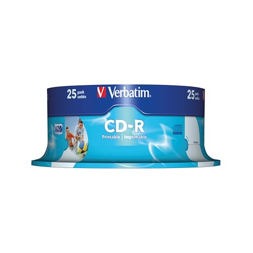 Verbatim CD-R Datalife Plus 80min, 25 pezzi