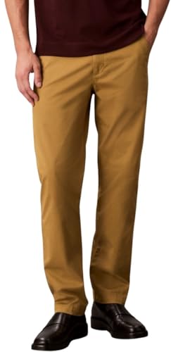 Calvin Klein Pantaloni Chino Uomo Cotton Signature Slim Fit
