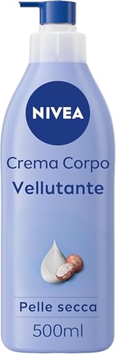 NIVEA Crema Corpo Vellutante 500 ml con Acido Ialuronico e Burro di Karité