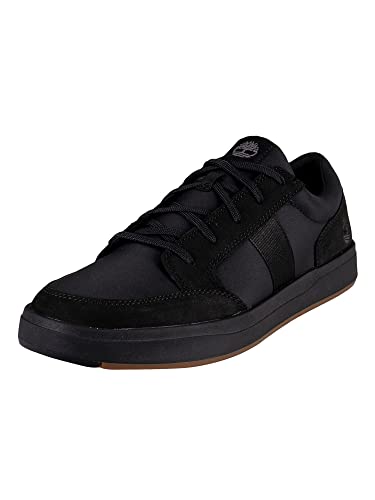 Timberland Davis Square F/L Ox Sneaker Basic, Sneaker, Uomo, Nero Black Nubuck