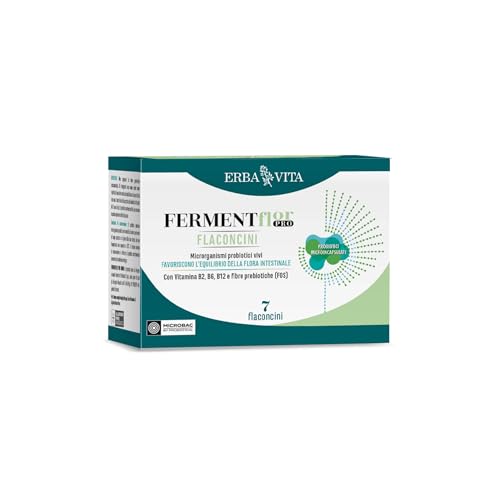 ERBA VITA Ferment Flor Pro Flaconcini Adulti, 7 flaconcini