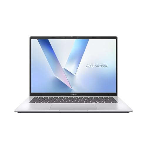 ASUS Vivobook 14 X1407QA Notebook con Display 14" IPS Snapdragon X, 8GB RAM, 256GB SSD